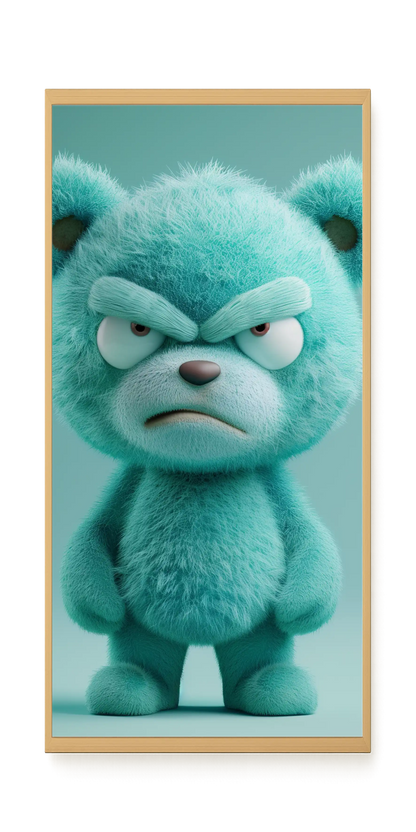Angry Toy Canvas Wall Art