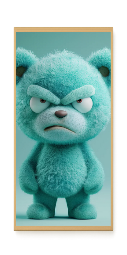 Angry Toy Canvas Wall Art