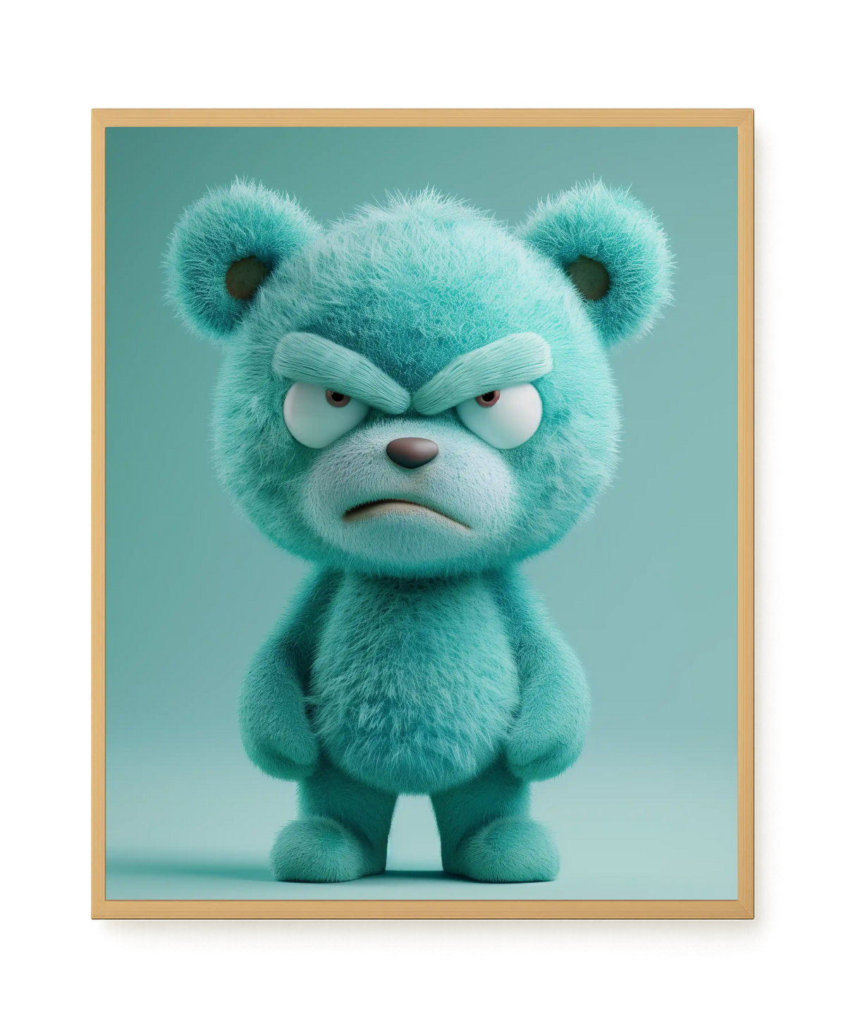 Angry Toy Canvas Wall Art