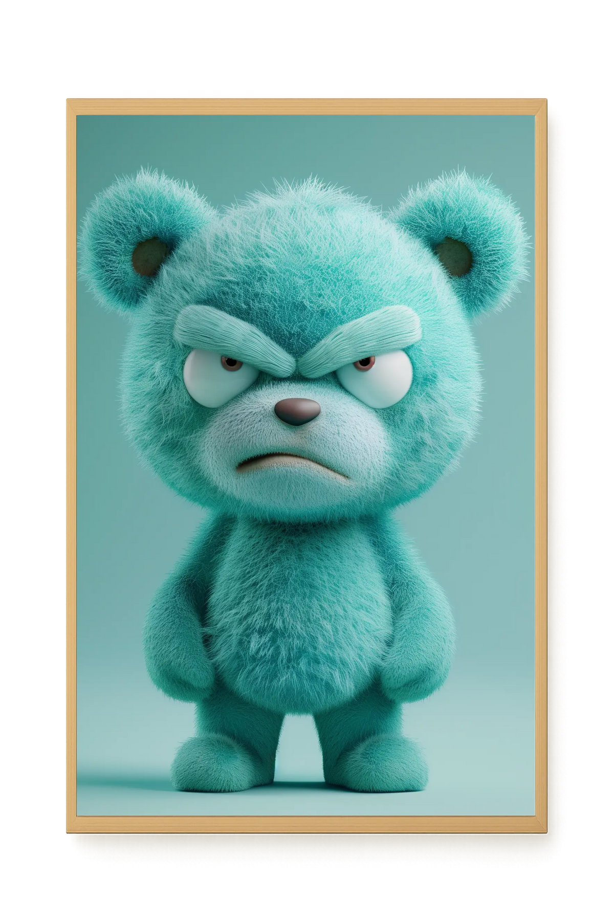 Angry Toy Canvas Wall Art