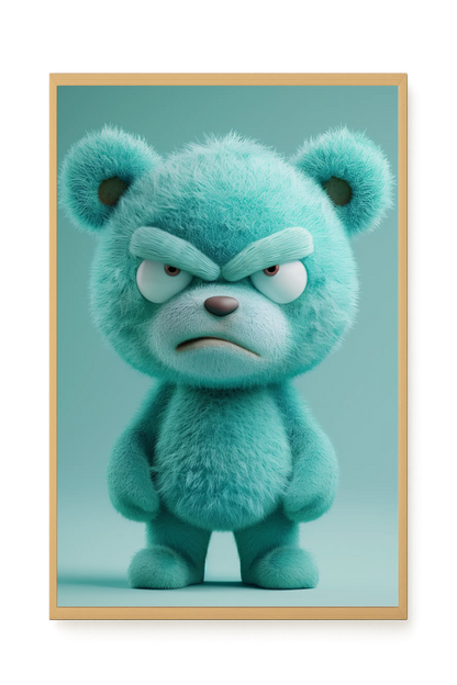 Angry Toy Canvas Wall Art