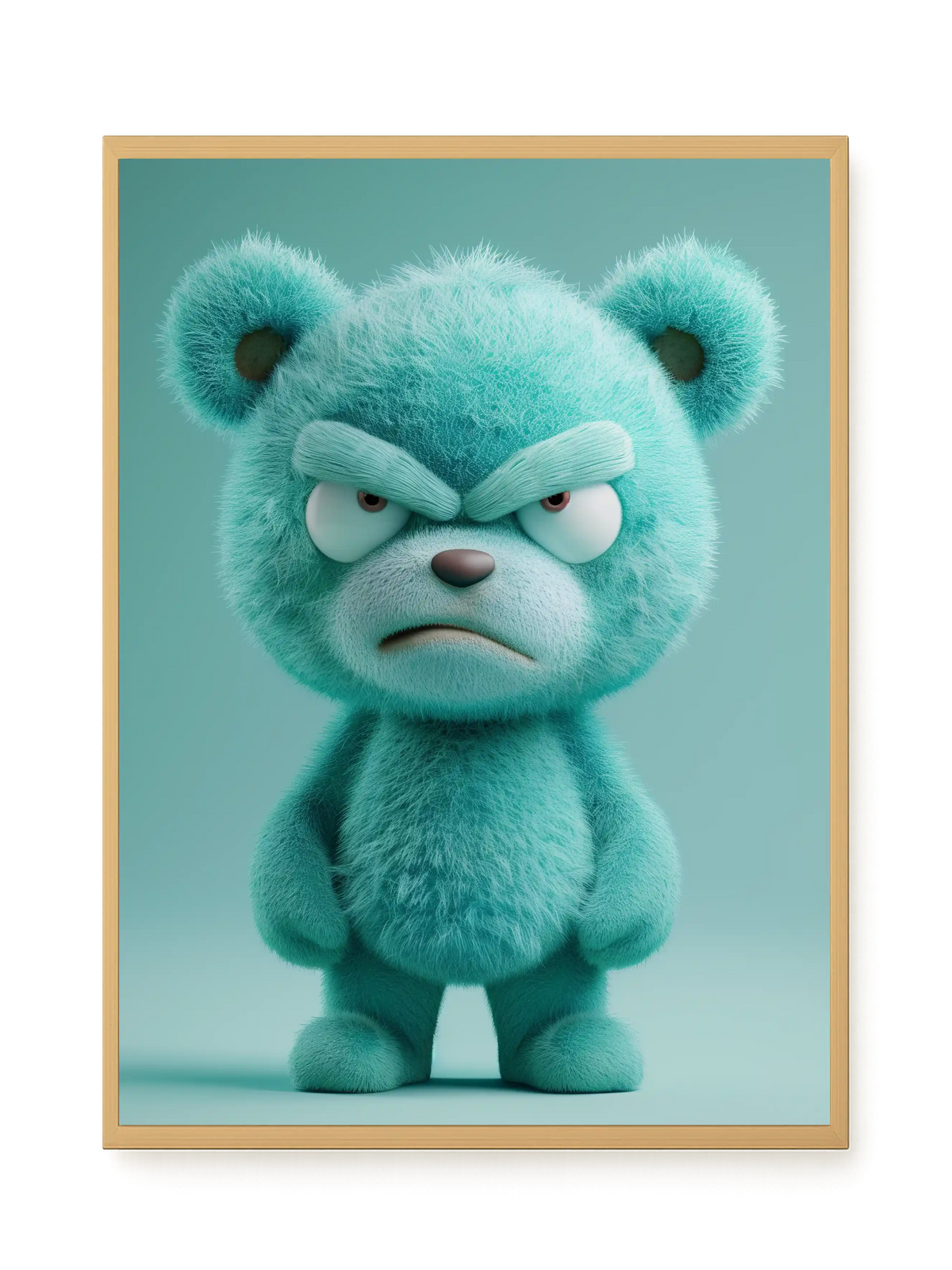 Angry Toy Canvas Wall Art