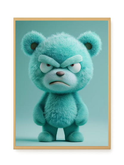 Angry Toy Canvas Wall Art
