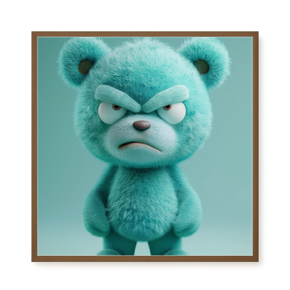 Angry Toy Canvas Wall Art