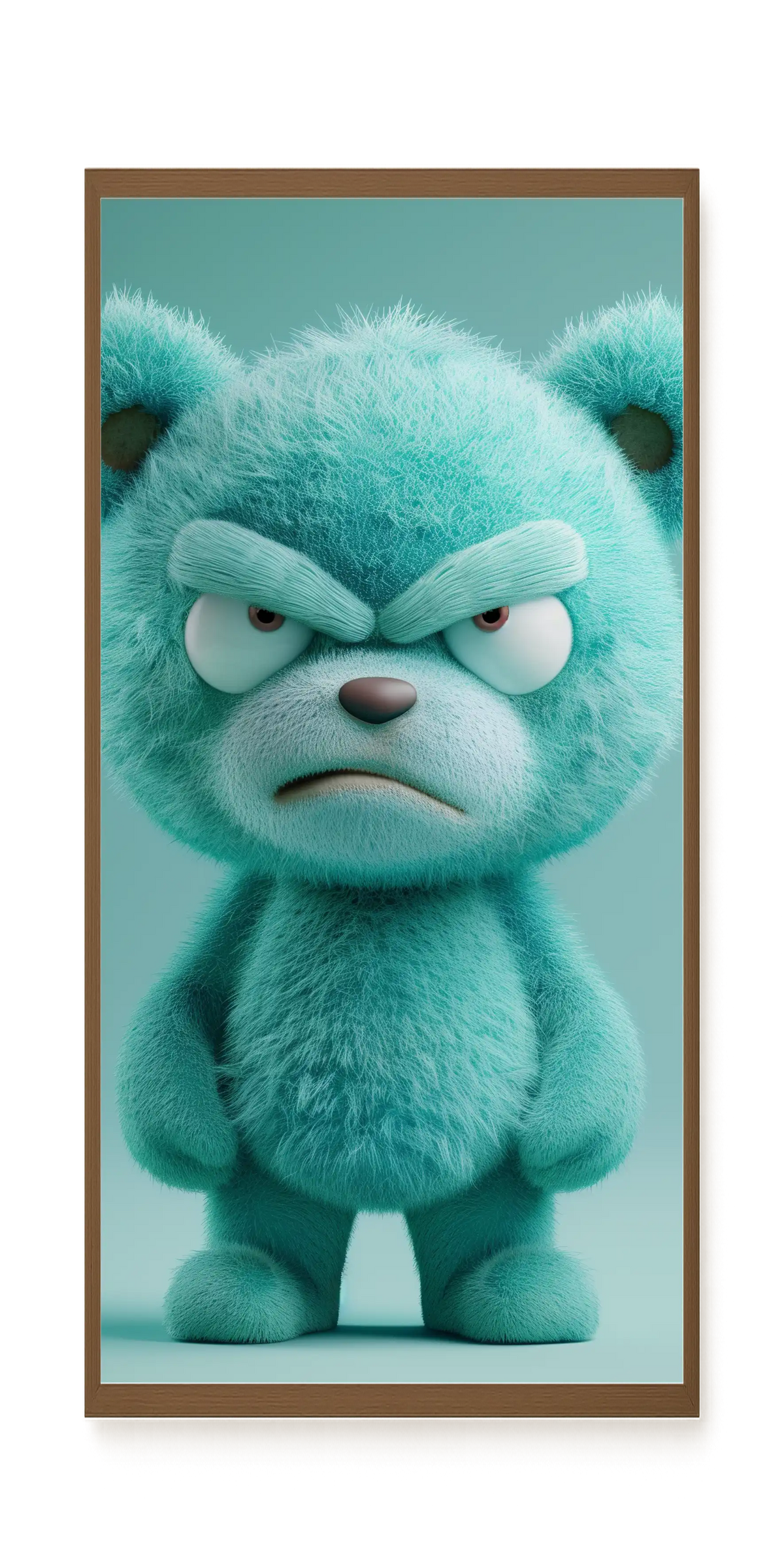 Angry Toy Canvas Wall Art