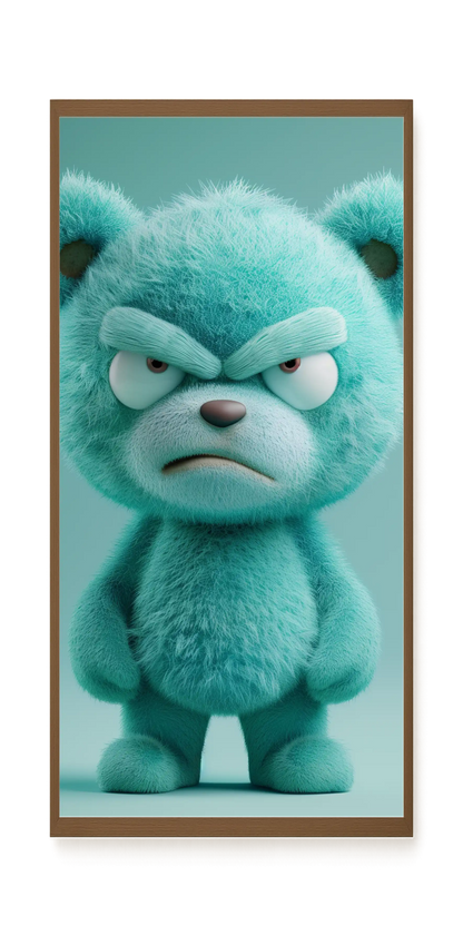 Angry Toy Canvas Wall Art