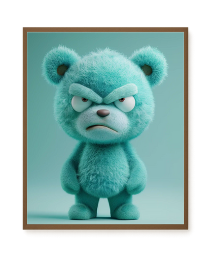 Angry Toy Canvas Wall Art