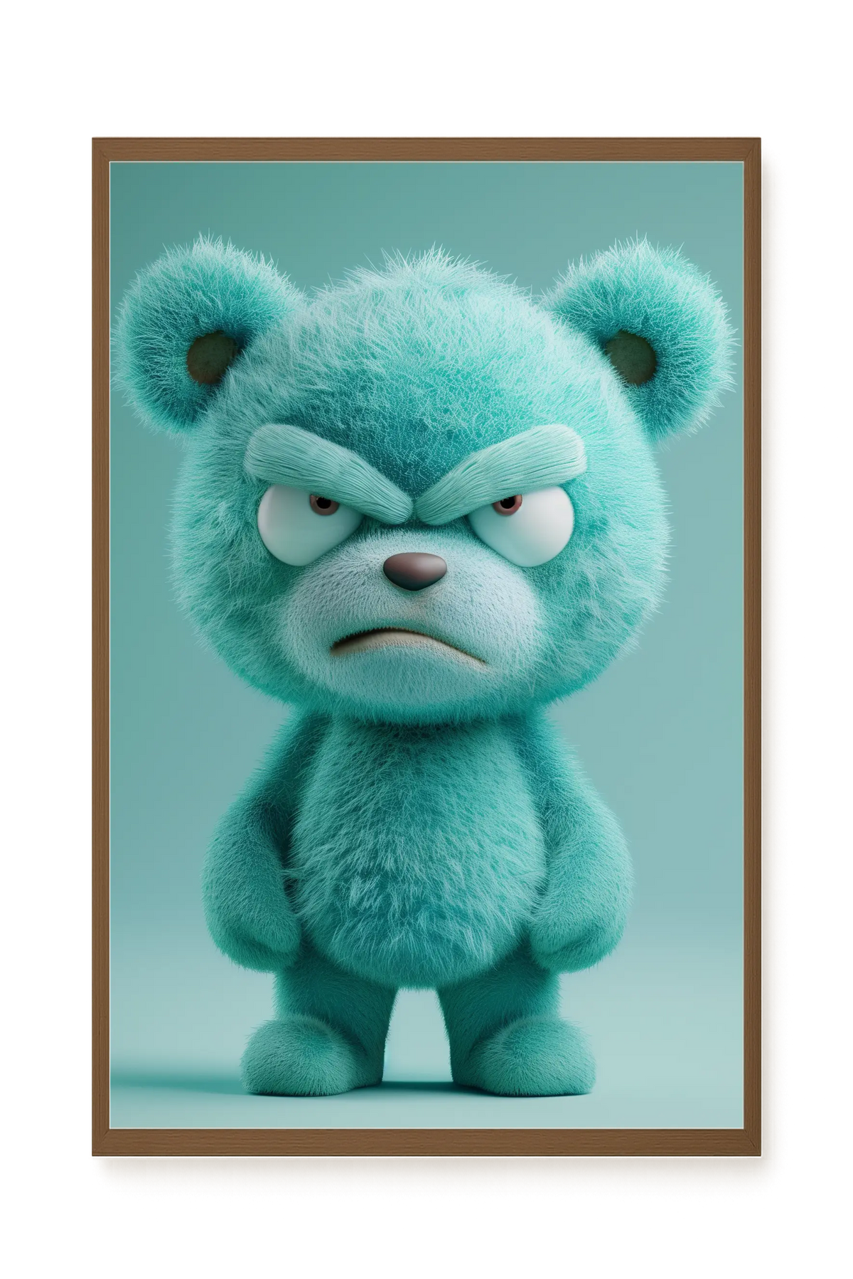 Angry Toy Canvas Wall Art