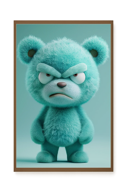 Angry Toy Canvas Wall Art