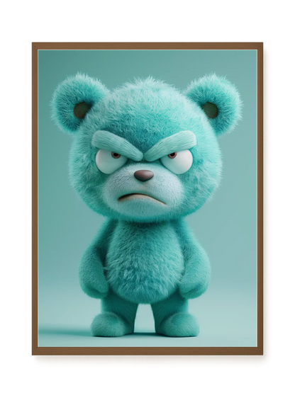 Angry Toy Canvas Wall Art