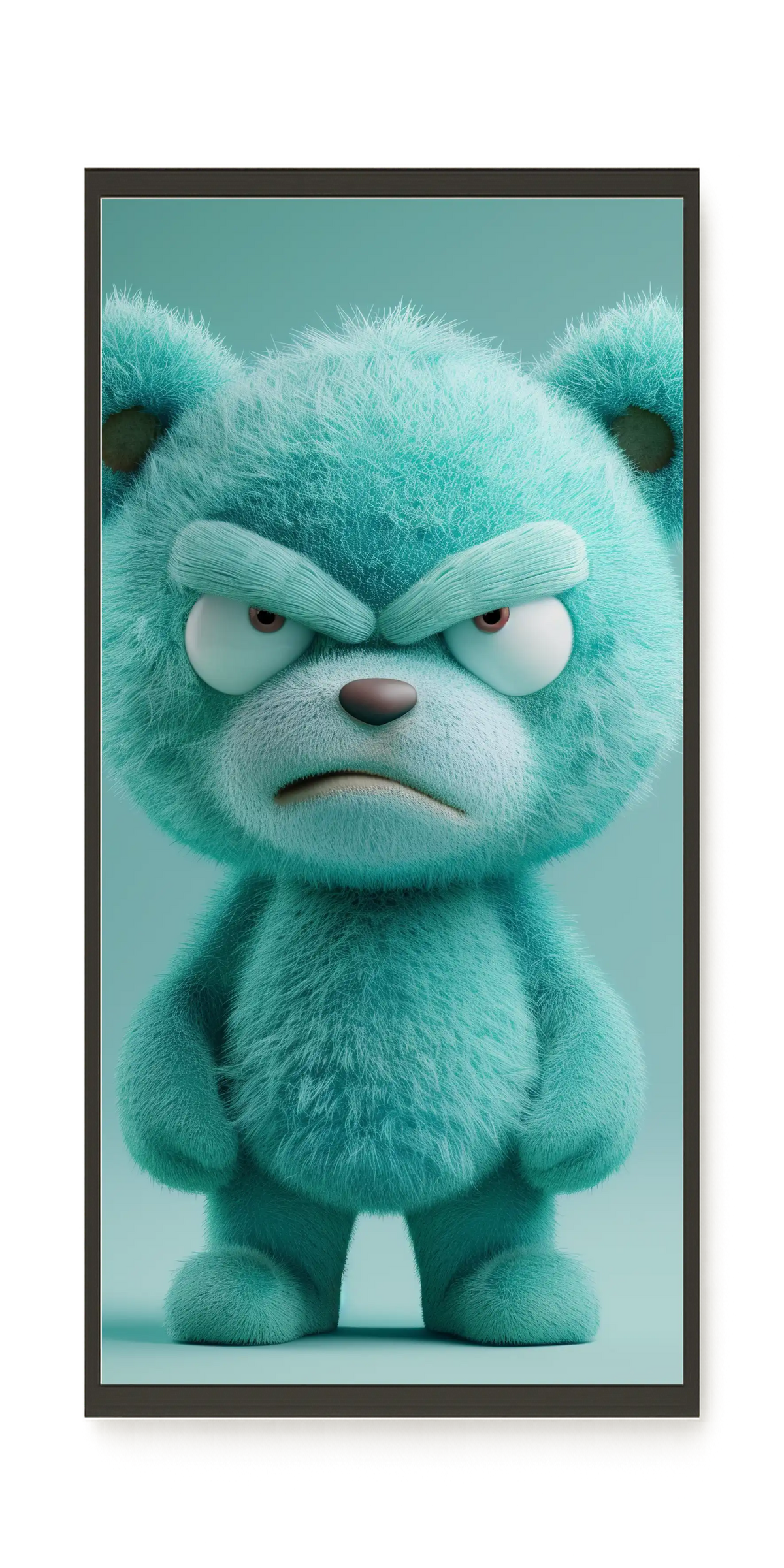 Angry Toy Canvas Wall Art
