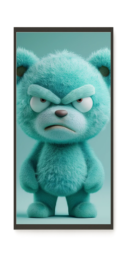 Angry Toy Canvas Wall Art