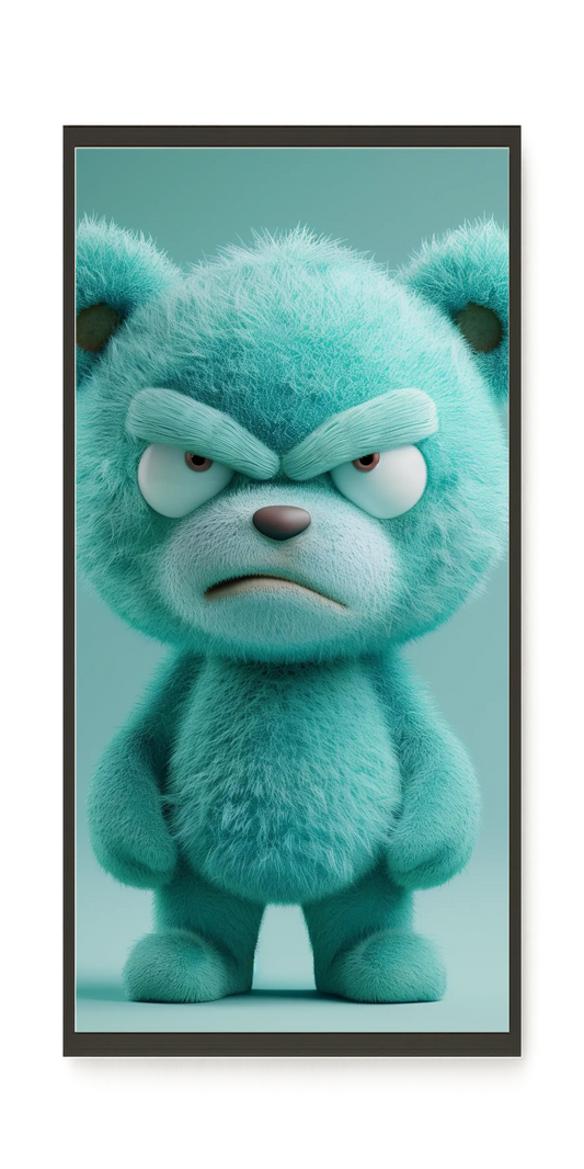 Angry Toy Canvas Wall Art