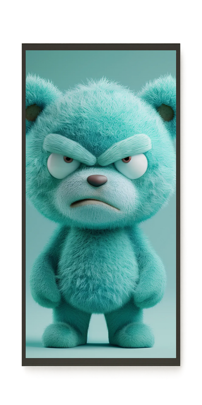 Angry Toy Canvas Wall Art