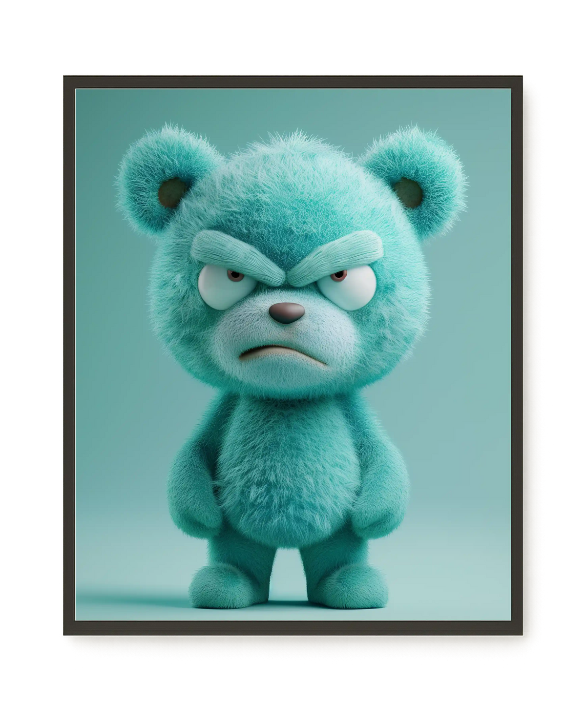 Angry Toy Canvas Wall Art