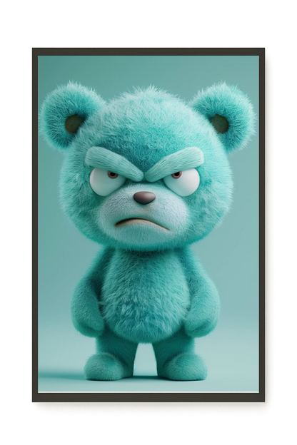 Angry Toy Canvas Wall Art