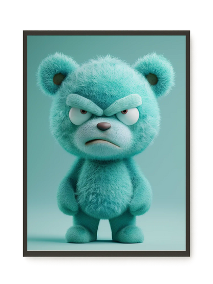 Angry Toy Canvas Wall Art