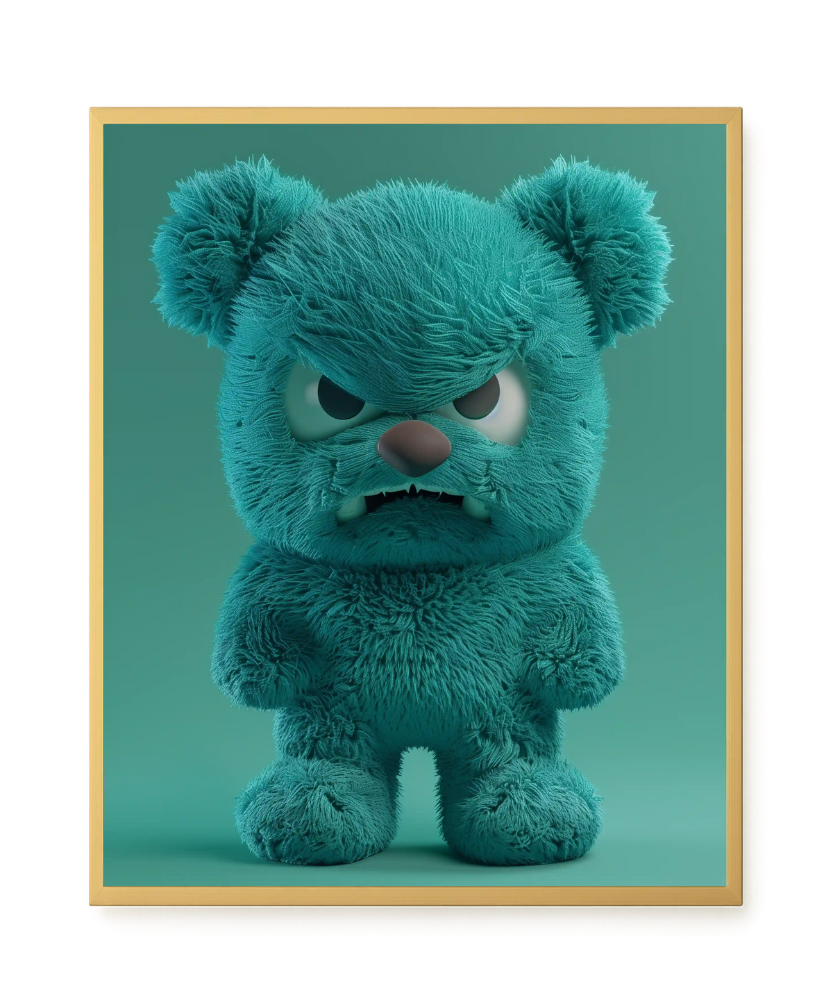 Furry Toy Canvas Print