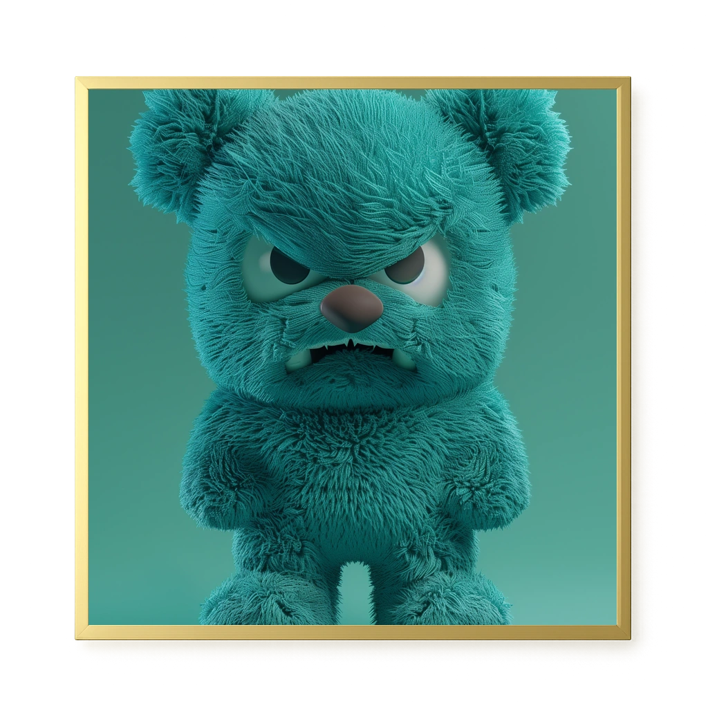Furry Toy Canvas Print