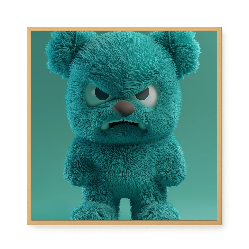Furry Toy Canvas Print