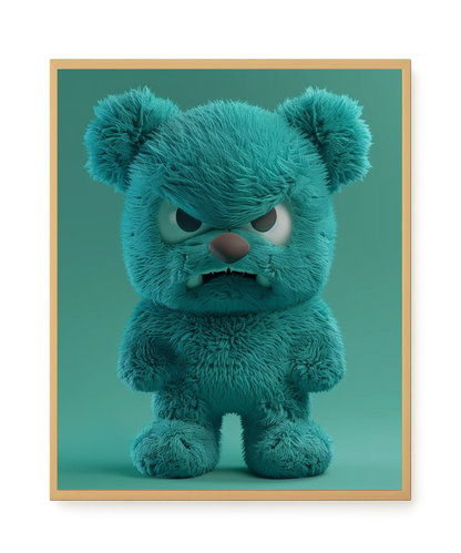 Furry Toy Canvas Print