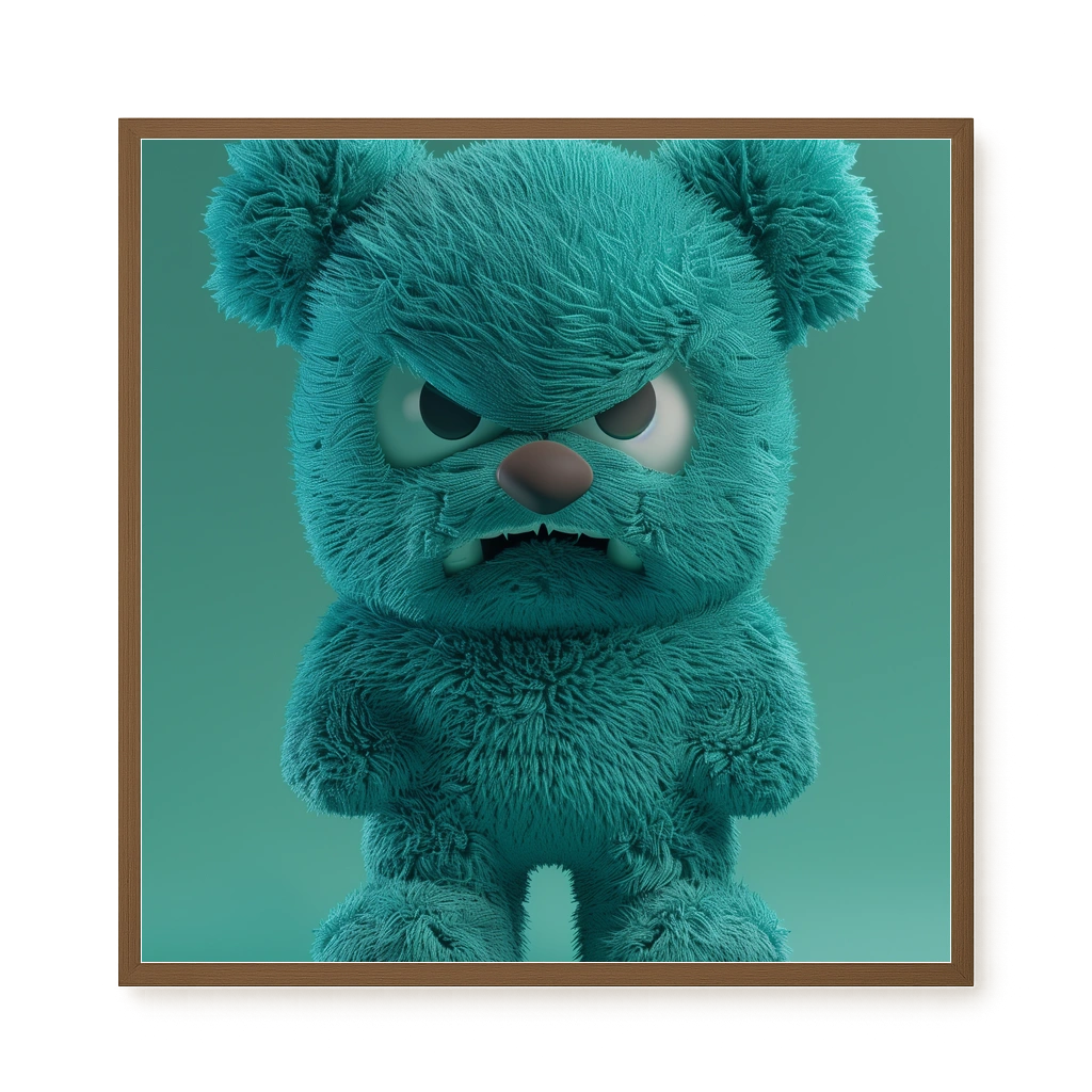 Furry Toy Canvas Print