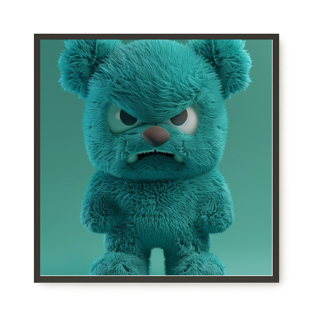 Furry Toy Canvas Print