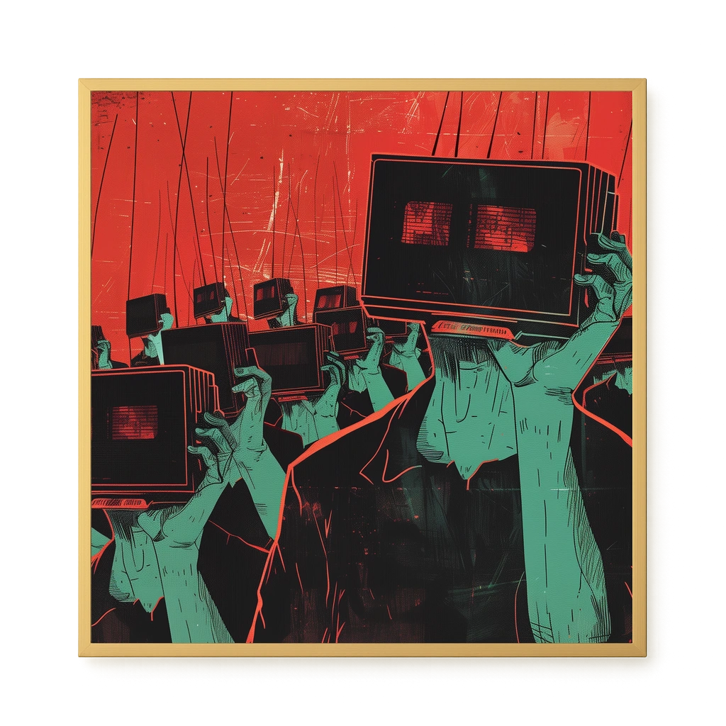 Screen Control Canvas Print