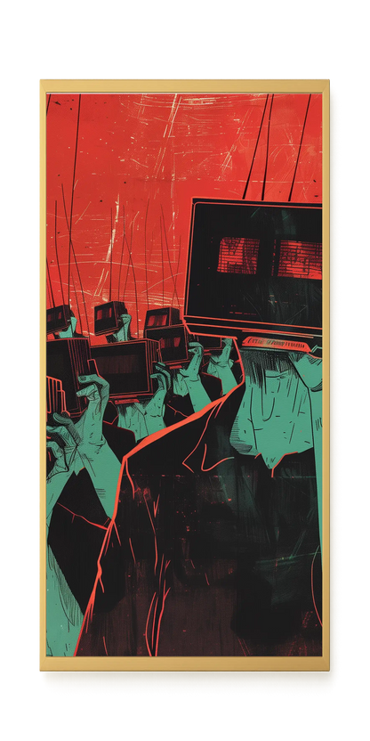 Screen Control Canvas Print