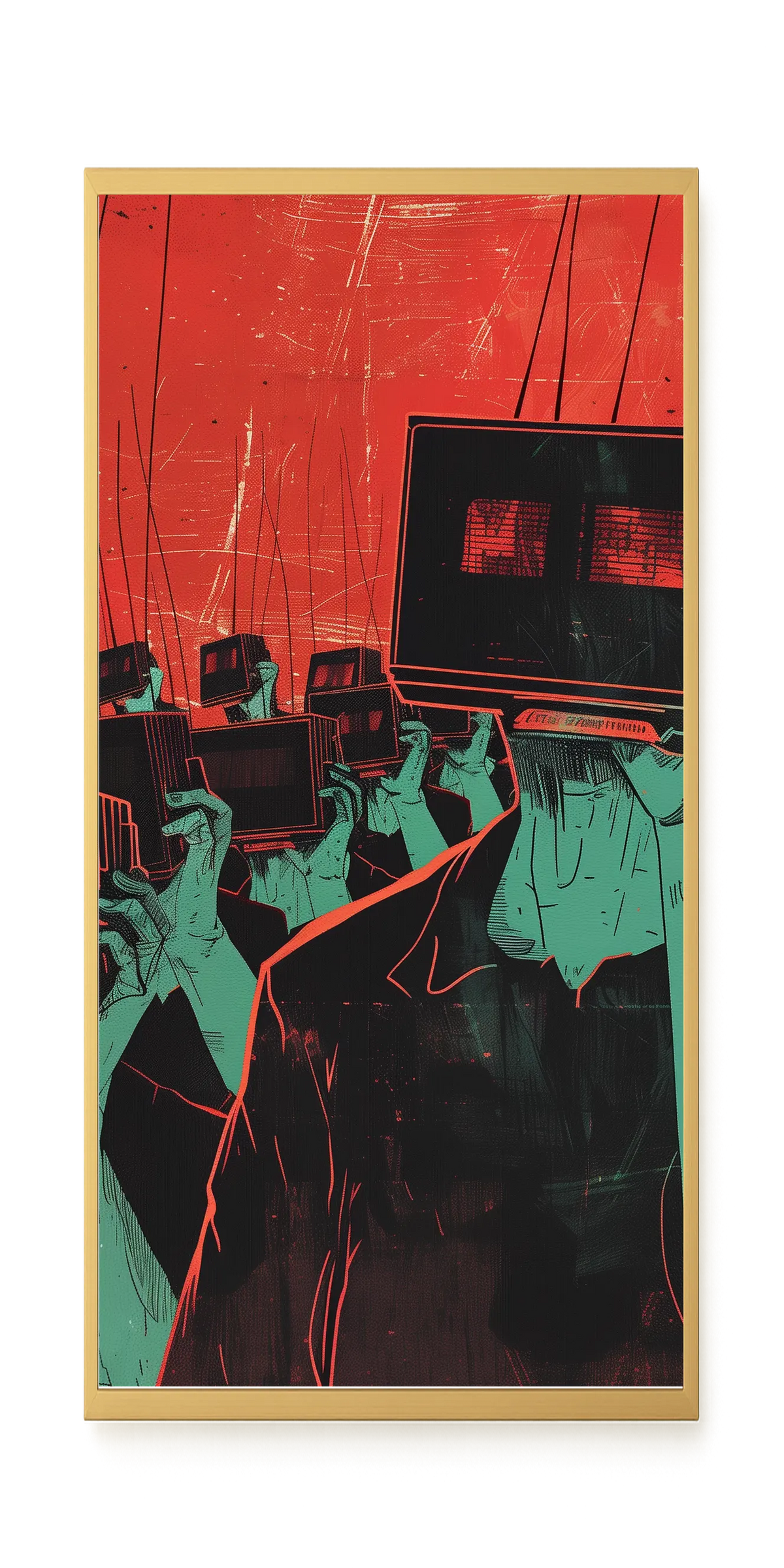 Screen Control Canvas Print