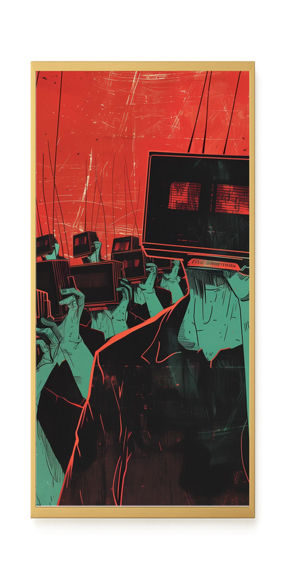 Screen Control Canvas Print