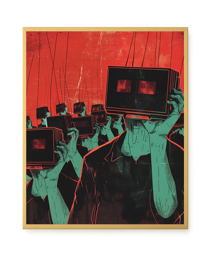 Screen Control Canvas Print
