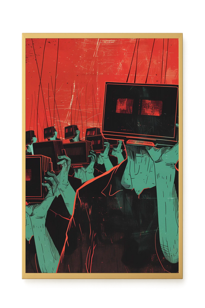 Screen Control Canvas Print
