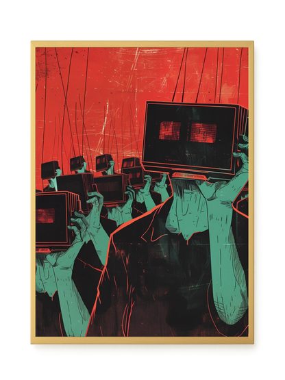 Screen Control Canvas Print