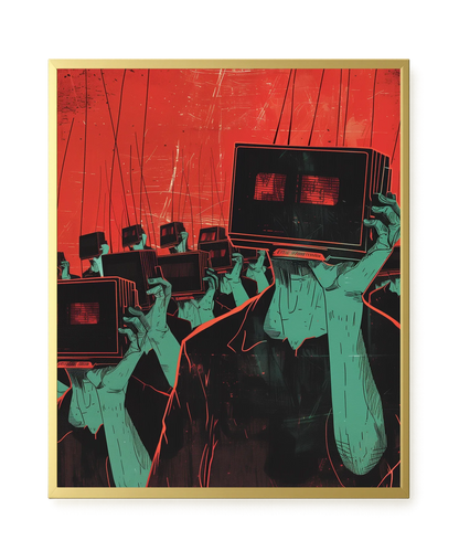 Screen Control Canvas Print