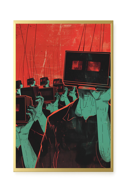 Screen Control Canvas Print