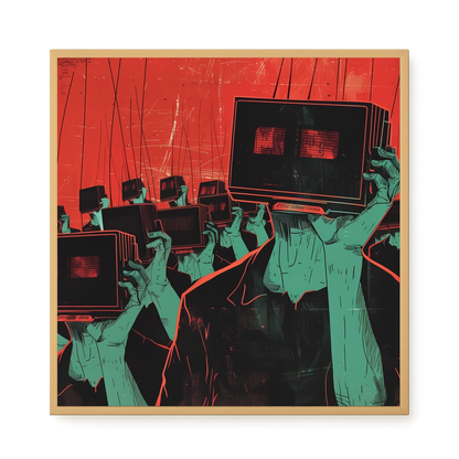 Screen Control Canvas Print