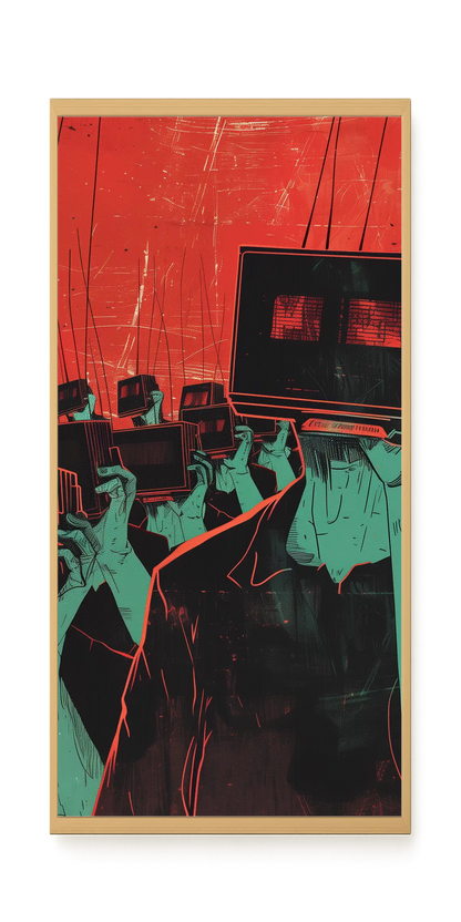 Screen Control Canvas Print