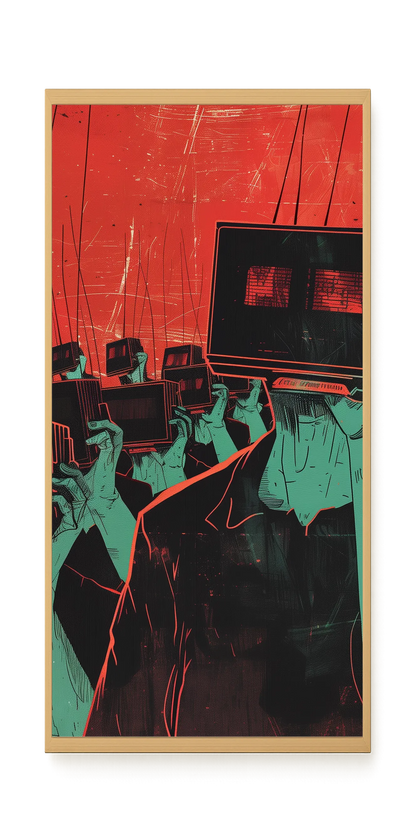 Screen Control Canvas Print