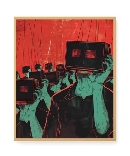 Screen Control Canvas Print