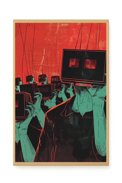 Screen Control Canvas Print