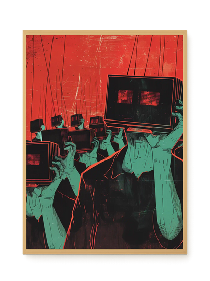 Screen Control Canvas Print