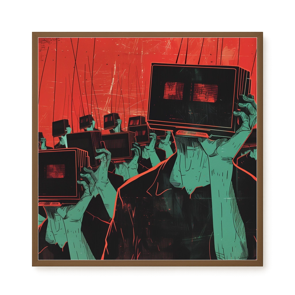 Screen Control Canvas Print