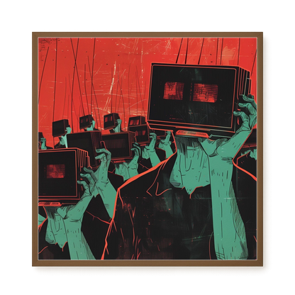 Screen Control Canvas Print