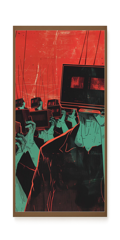 Screen Control Canvas Print