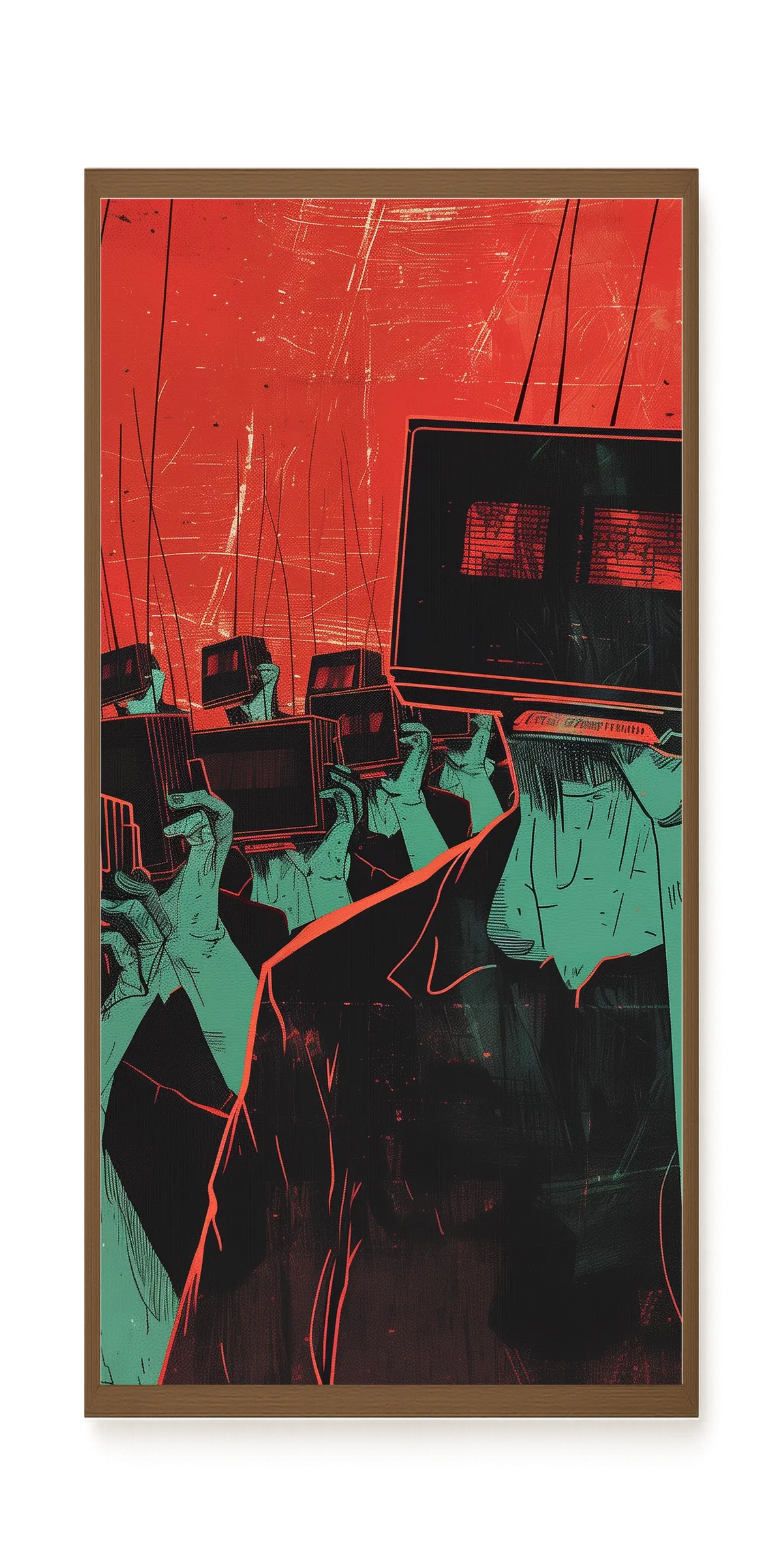 Screen Control Canvas Print
