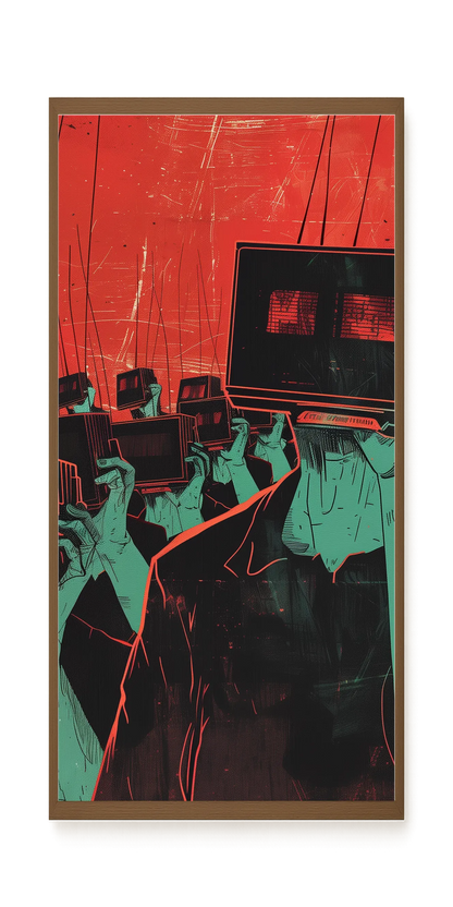 Screen Control Canvas Print