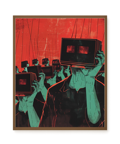 Screen Control Canvas Print