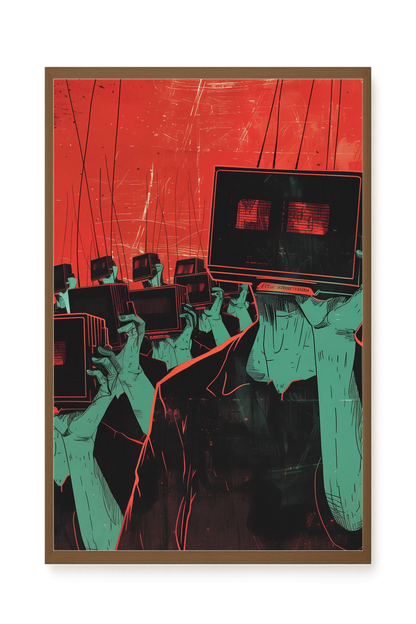 Screen Control Canvas Print