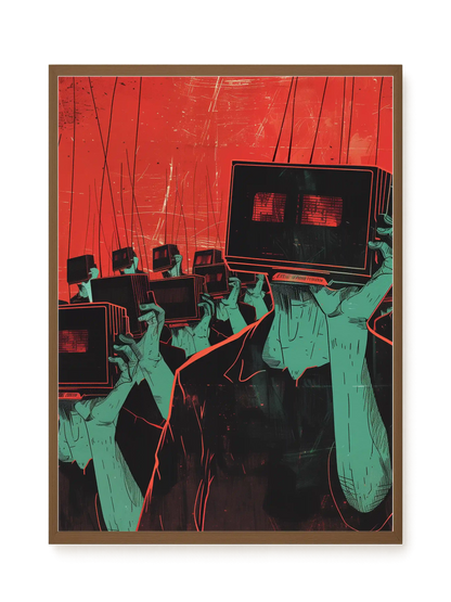 Screen Control Canvas Print